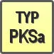 Piktogram - Typ: PKSa